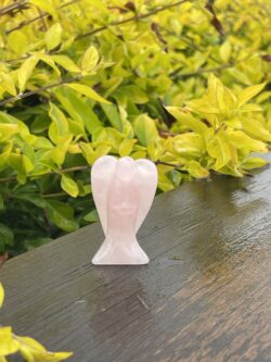 This is Loving Rose Quartz Angel of Compassion - 5cm