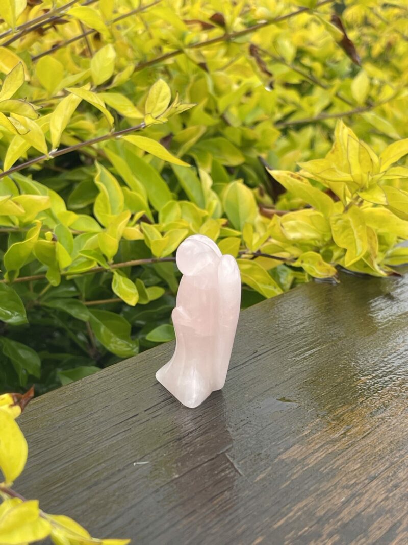 This is Loving Rose Quartz Angel of Compassion - 5cm