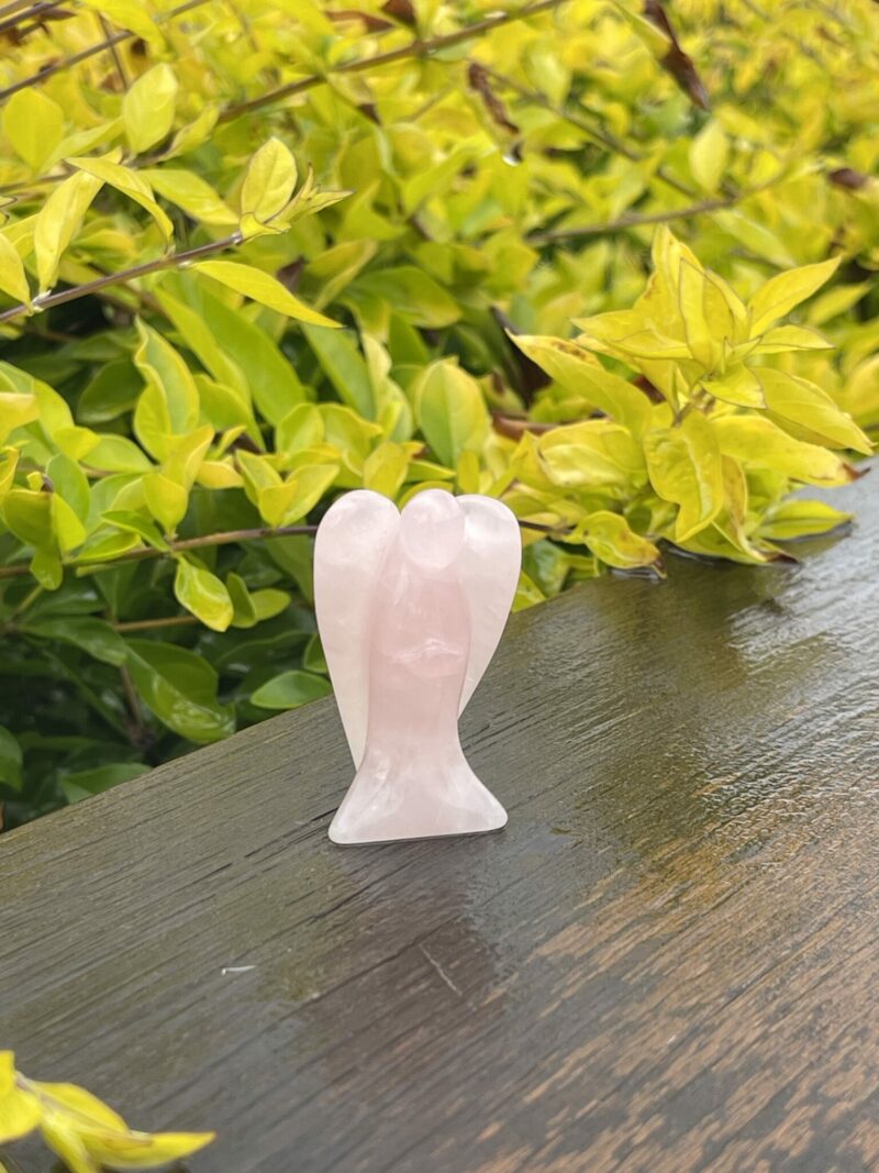 This is Loving Rose Quartz Angel of Compassion - 5cm