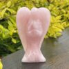 This is Radiant Rose Quartz Angel of Love - 10cm