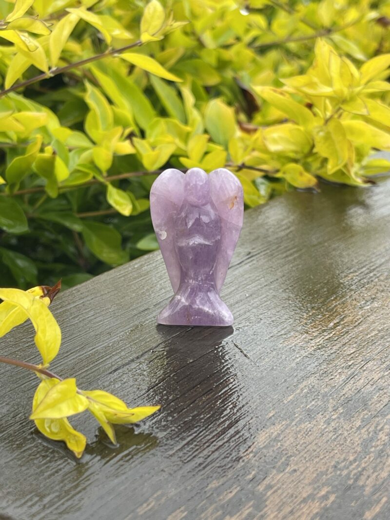 This is Tranquil Amethyst Angel of Peace - 5cm