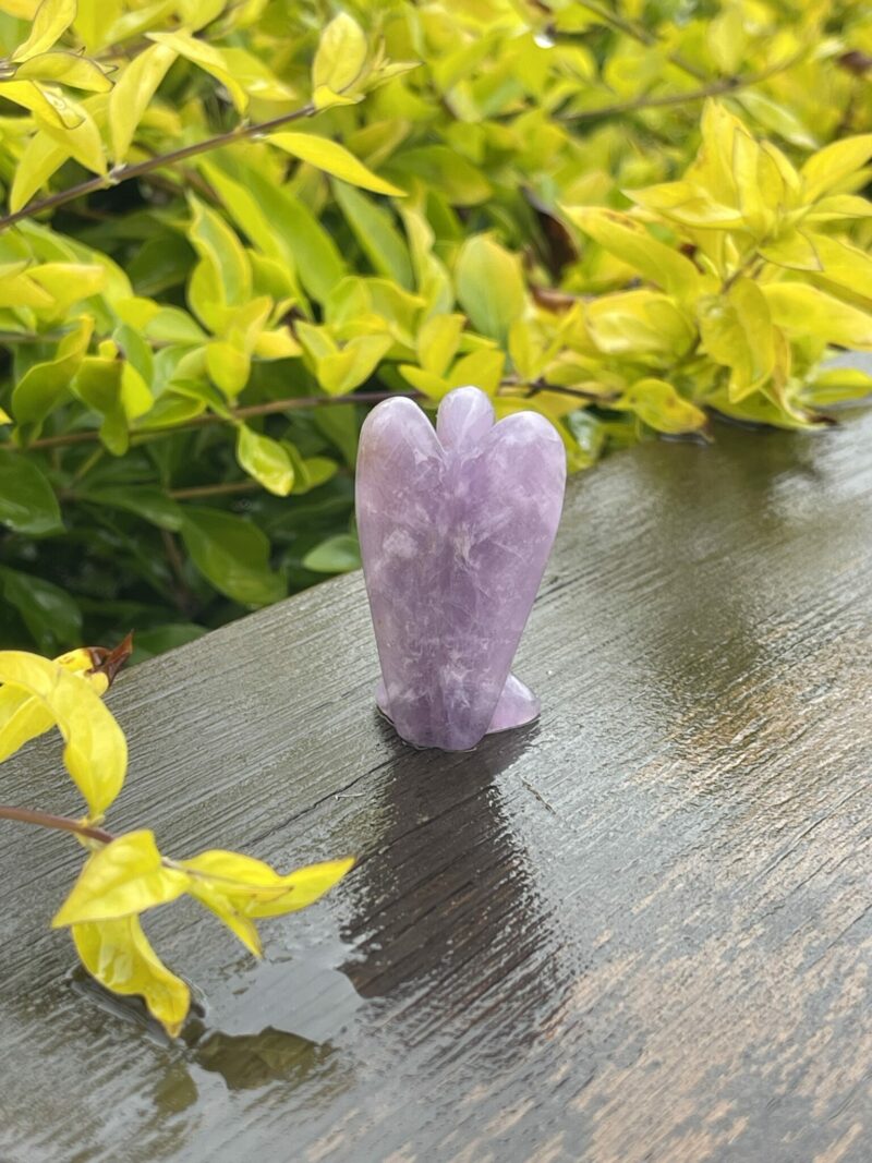 This is Tranquil Amethyst Angel of Peace - 5cm