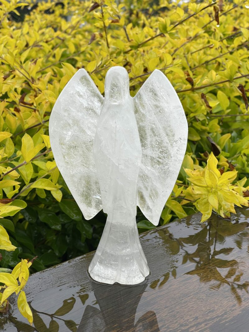 This is Absolutely Angelic Clear Quartz Angel of Light - 17.5cm