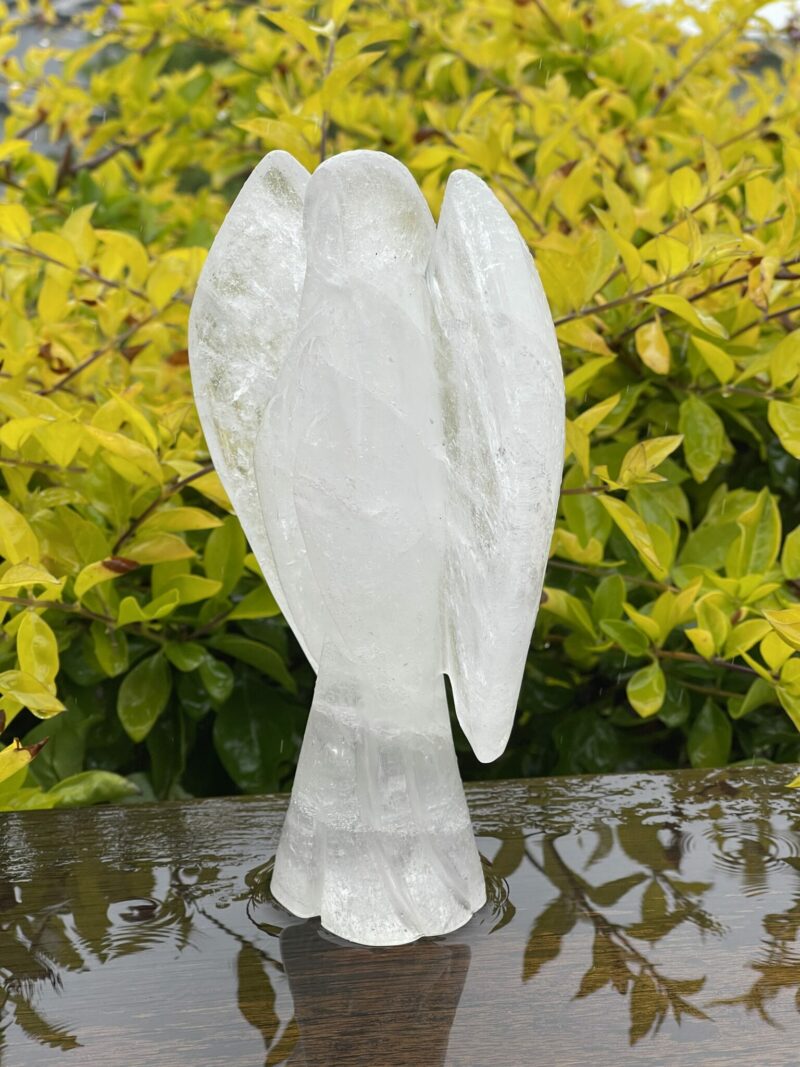 This is Absolutely Angelic Clear Quartz Angel of Light - 17.5cm