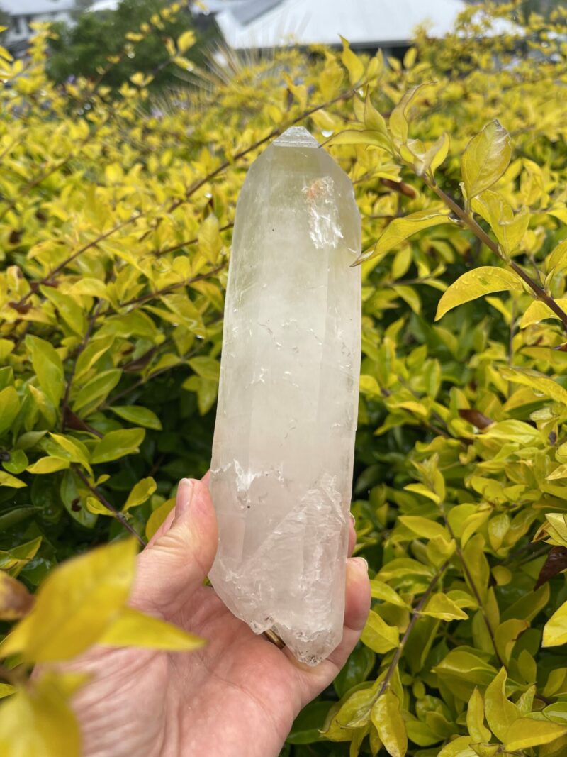 This is Ancient Wisdom Self-Healing Clear Quartz Generator