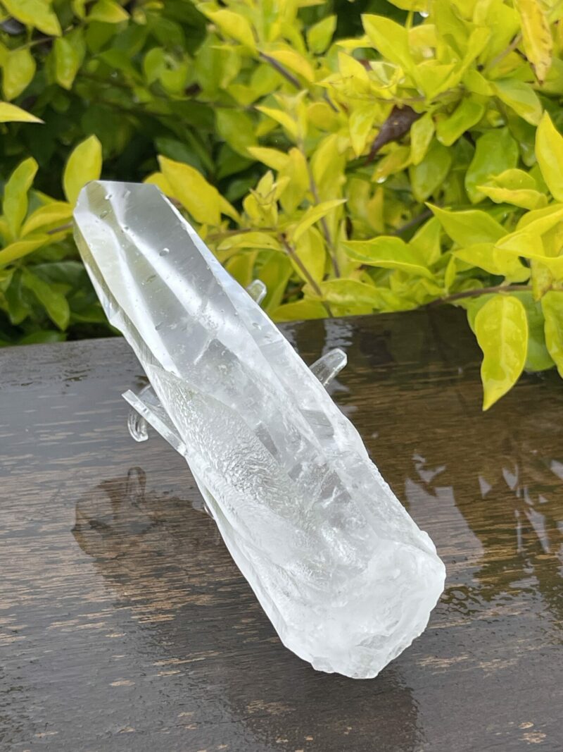 This is Super Clear Lemurian Quartz Crystal Point – 398g