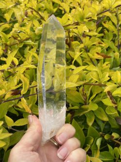 Water Clear Super This is Lemurian Quartz Crystal Point of Illumination - 274g