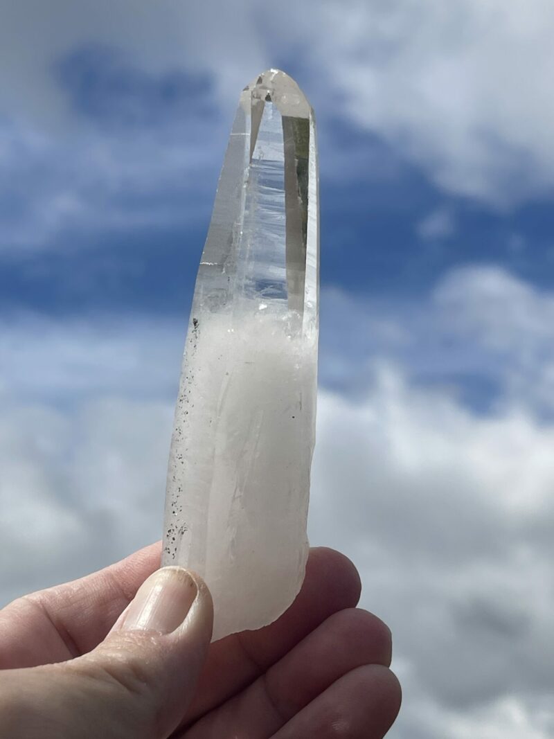 This is Lemurian Quartz Point – 108g