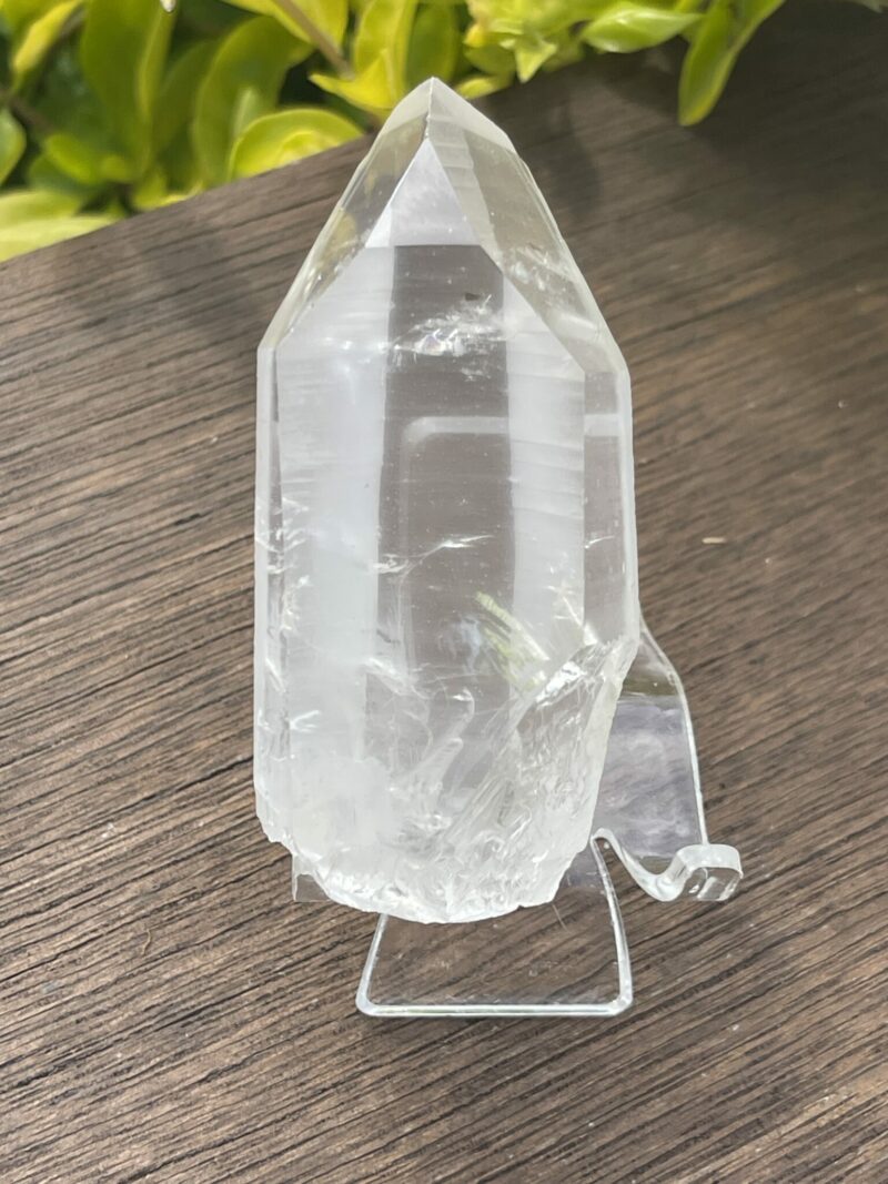 This is Clear Lemurian Quartz Point – 111g