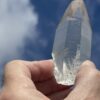 This is Clear Lemurian Quartz Point – 111g