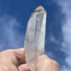 This is Clear Cute Lemurian Quartz Point – 53g