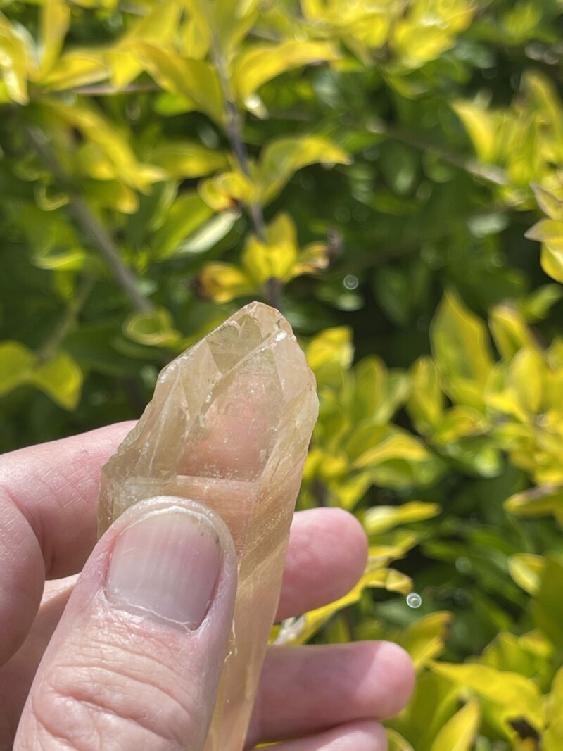 This is Double Terminated Pink Lemurian Master Quartz – 72g