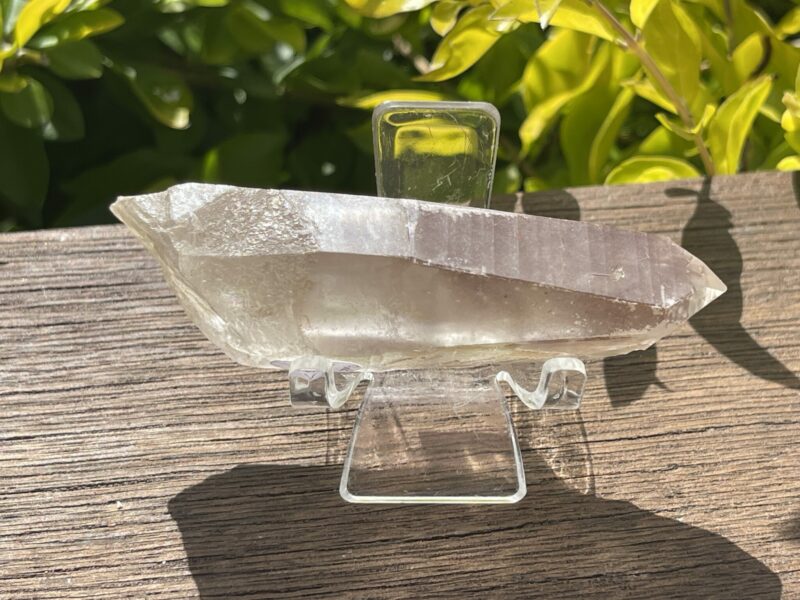 This is Heart-Centered Pink Lemurian Quartz – 92g