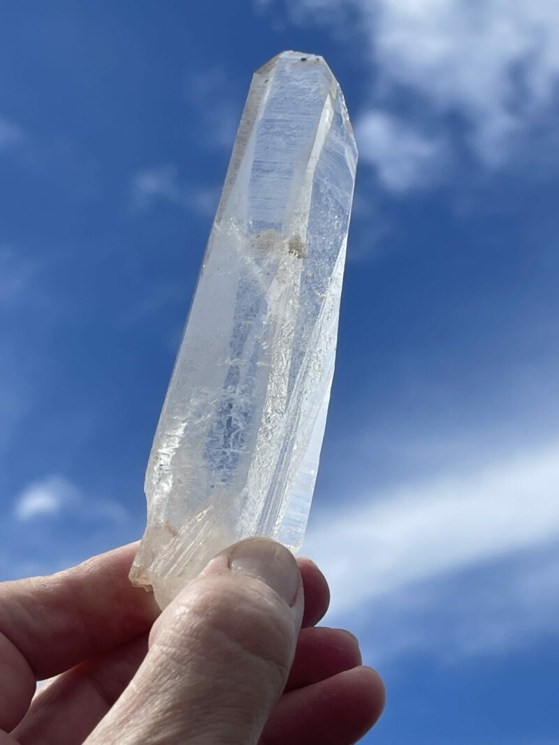 This is Lemurian Raw Tabby Point – 101g