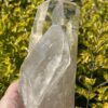 This is Unique Tabby Citrine with Clear Quartz Bridge – 1.18kg