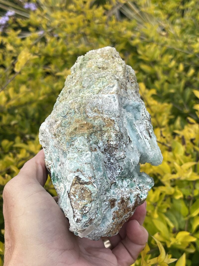 This is Transformative Hemimorphite Raw Specimen – 935g of Pure Healing Power