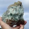 This is Transformative Hemimorphite Raw Specimen – 935g of Pure Healing Power