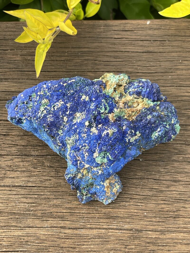 This is Powerful Azurite Malachite Raw Specimen – 298g of Dual Energy for Deep Healing and Transformation