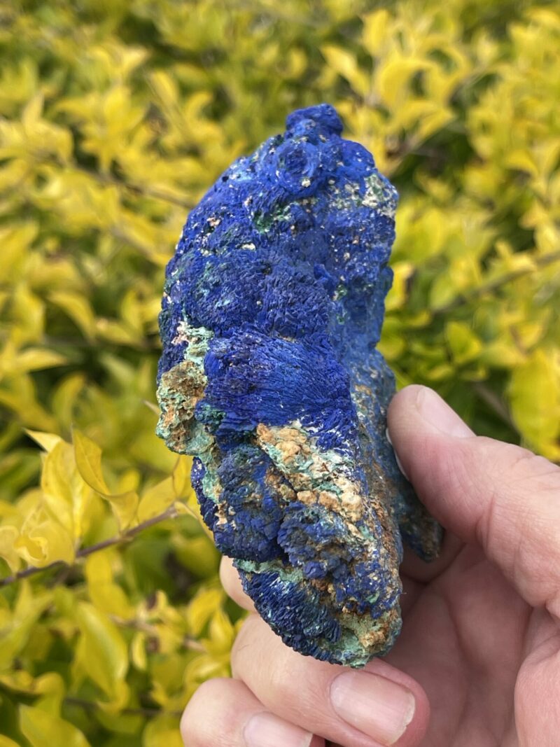 This is Powerful Azurite Malachite Raw Specimen – 298g of Dual Energy for Deep Healing and Transformation