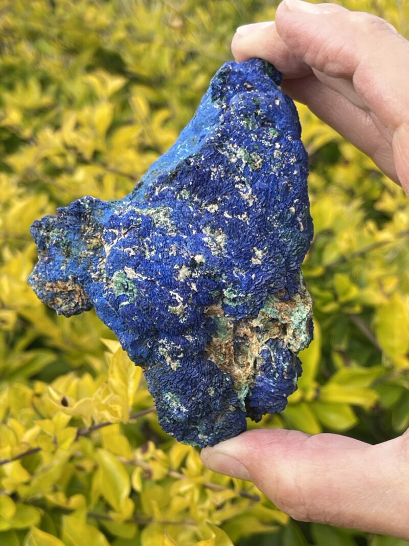 This is Powerful Azurite Malachite Raw Specimen – 298g of Dual Energy for Deep Healing and Transformation