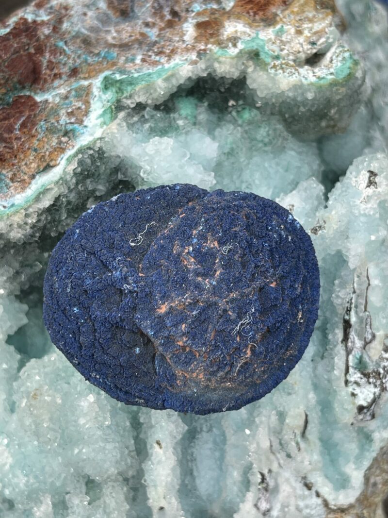 This is Radiant Azurite Sun of Spiritual Clarity – 18g