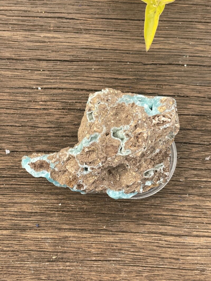 This is Transformative Hemimorphite Raw Specimen – 81g