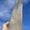 This is Ancient Smokey Quartz Tower with Etched Codes – 800g