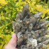 This is Unique Dark Smokey Quartz Cluster – 915g