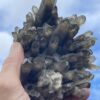 This is Unique Dark Smokey Quartz Cluster – 915g