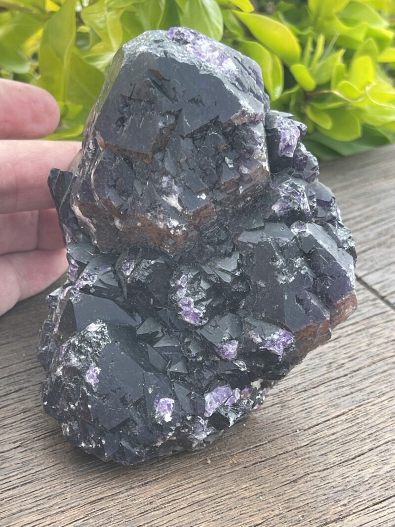 This is Black Elestial Amethyst of Wisdom – 540g