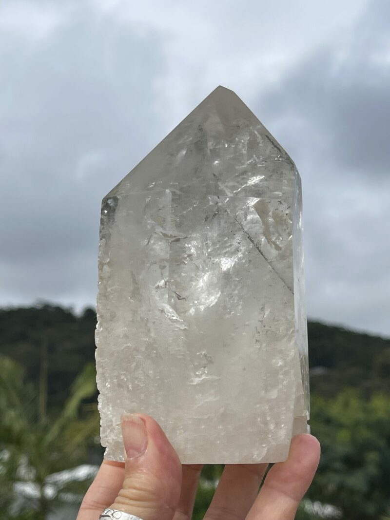 This is Isis and Time-Link Forward Clear Quartz Point – 1.2kg