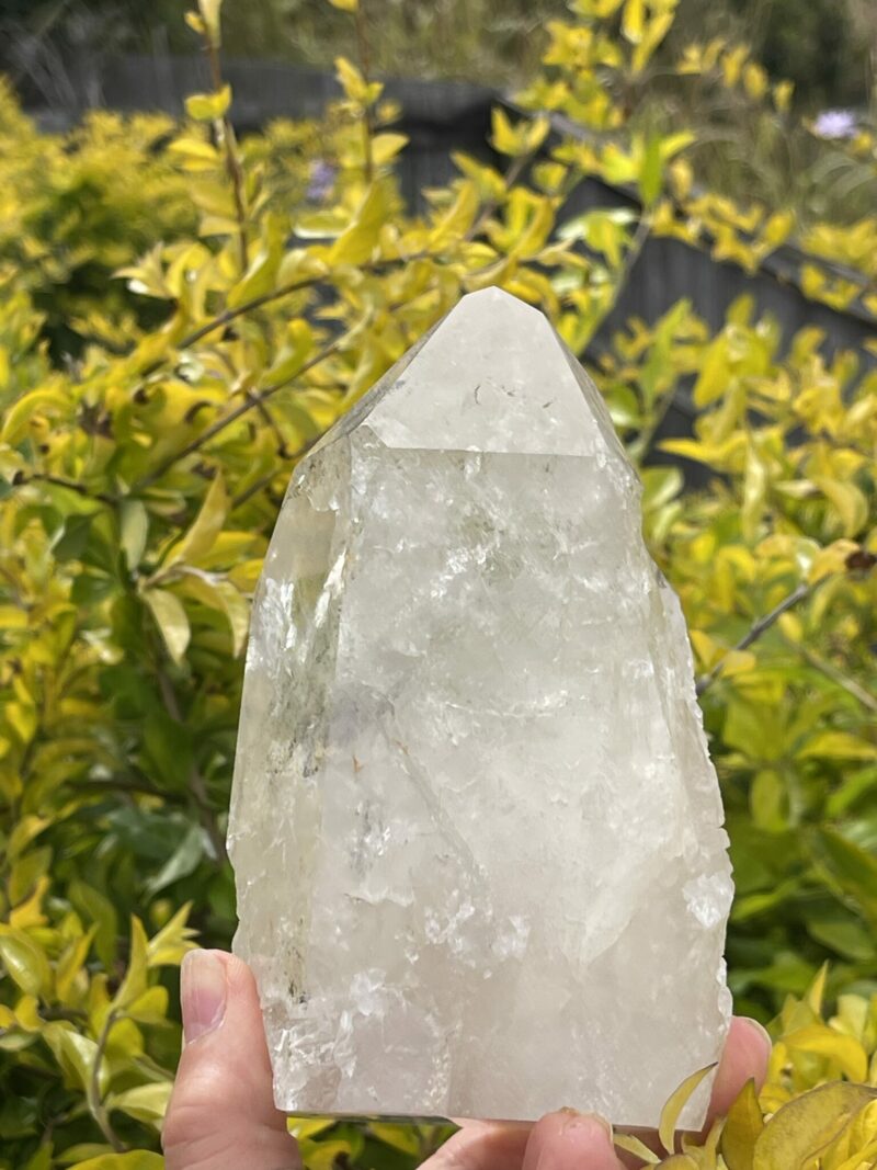 This is Isis and Time-Link Forward Clear Quartz Point – 1.2kg