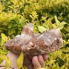 This is Stunning Clear Quartz in Silica Matrix – 449g