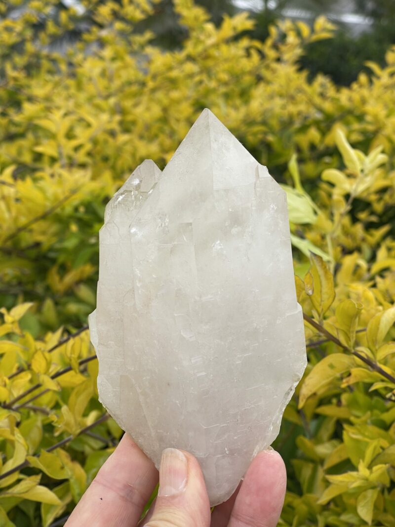 This is Clear Quartz Cathedral Lightbrary – 447g