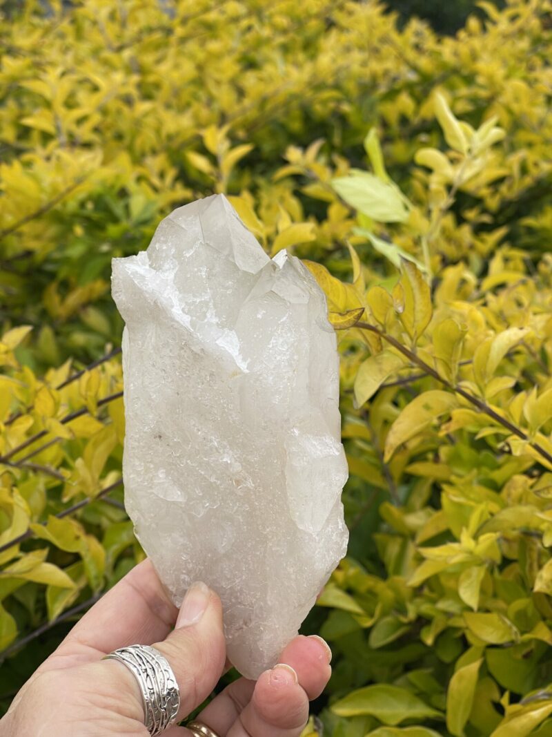 This is Clear Quartz Cathedral Lightbrary – 447g