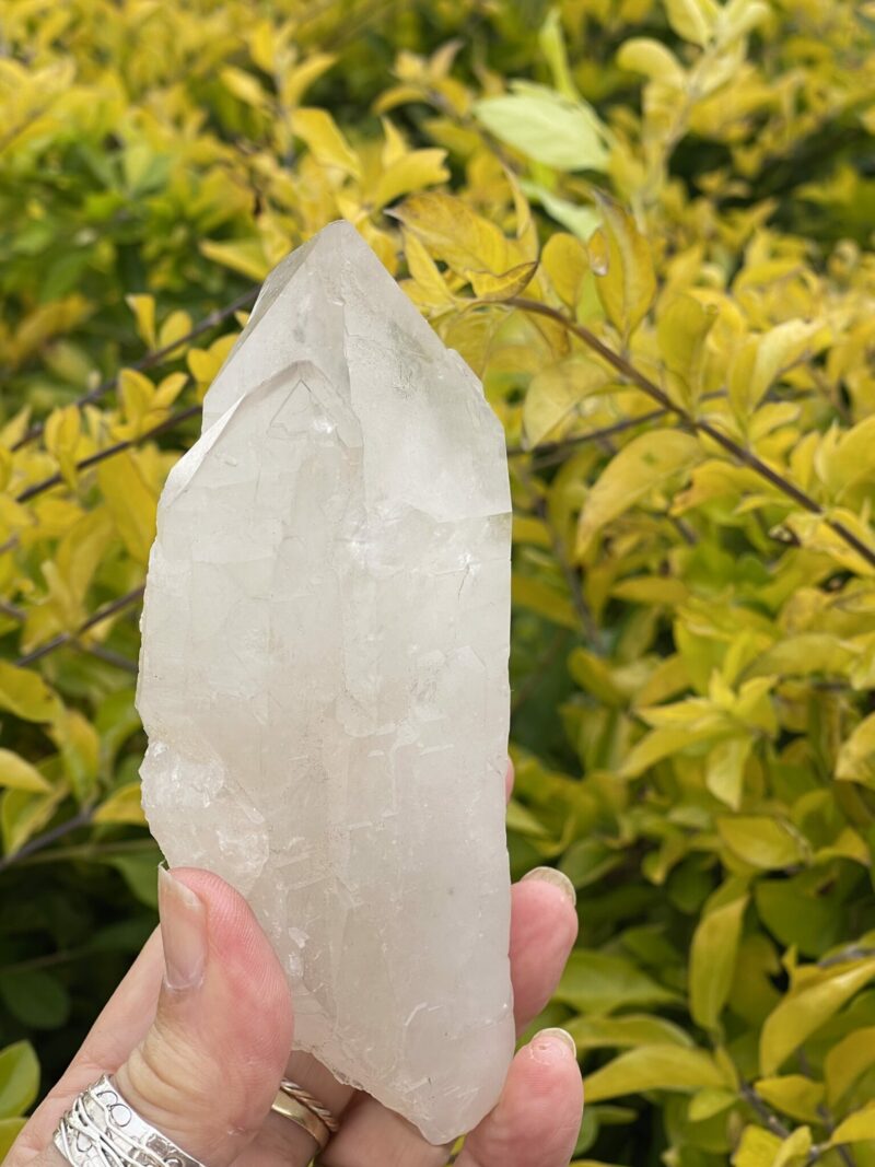 This is Clear Quartz Cathedral Lightbrary – 447g