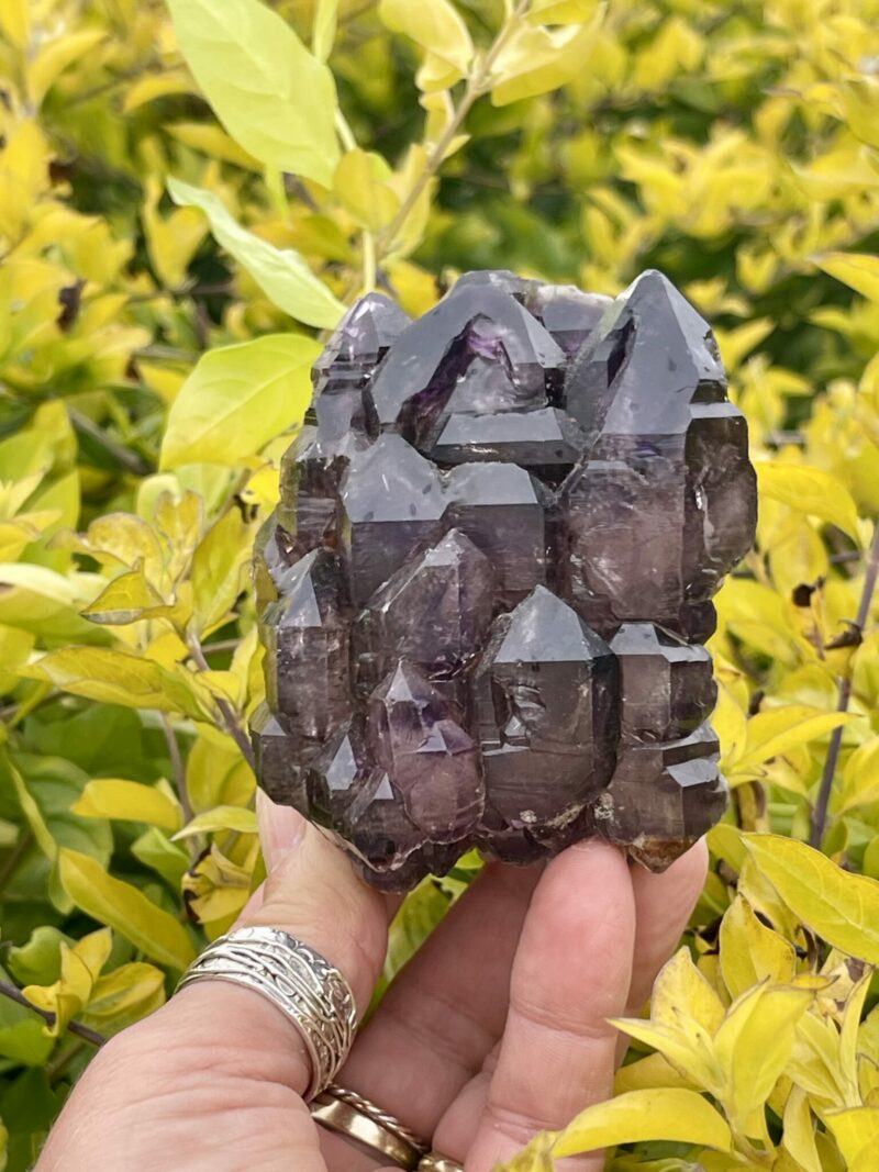 This is Stunning Zambian Amethyst Elestial Cathedral 414g