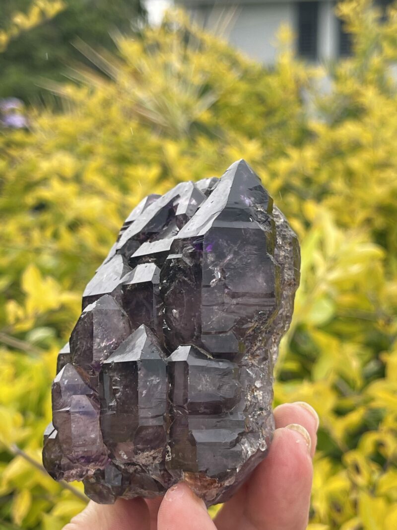 This is Stunning Zambian Amethyst Elestial Cathedral 414g