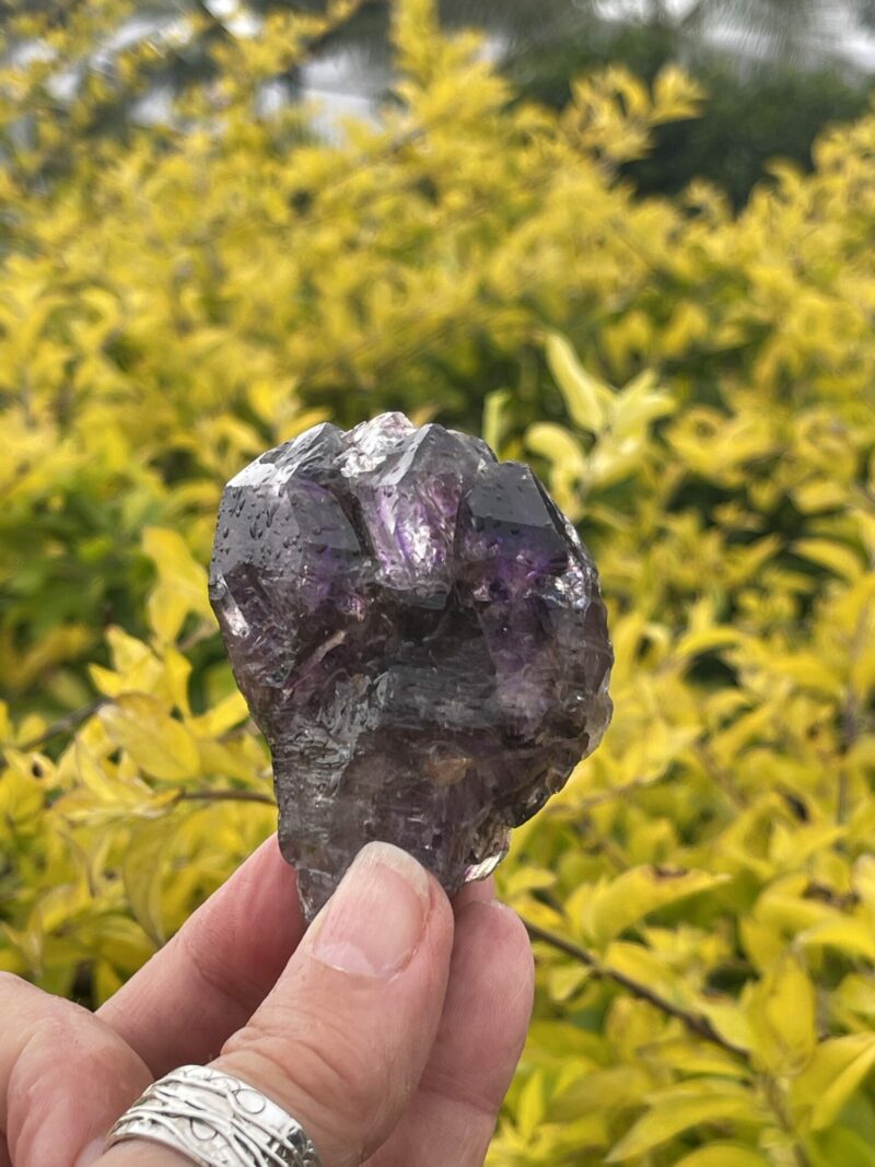 This is Zambian Amethyst Elestial Scepter – 156g