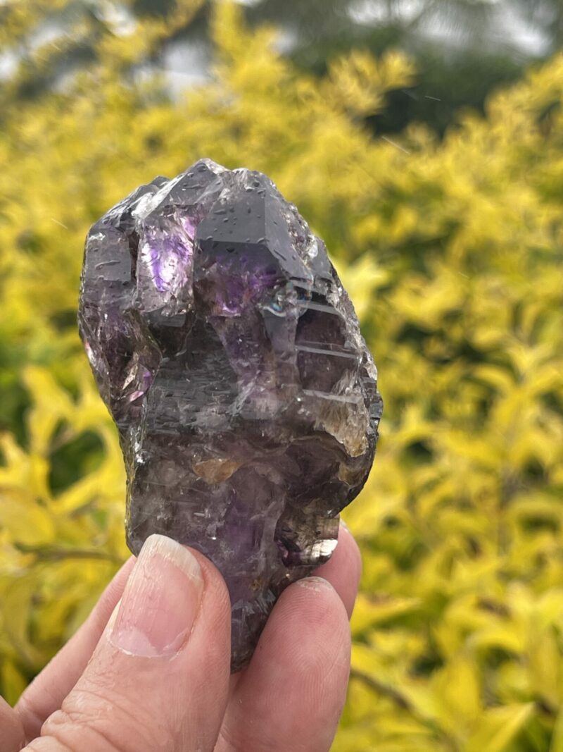 This is Zambian Amethyst Elestial Scepter – 156g