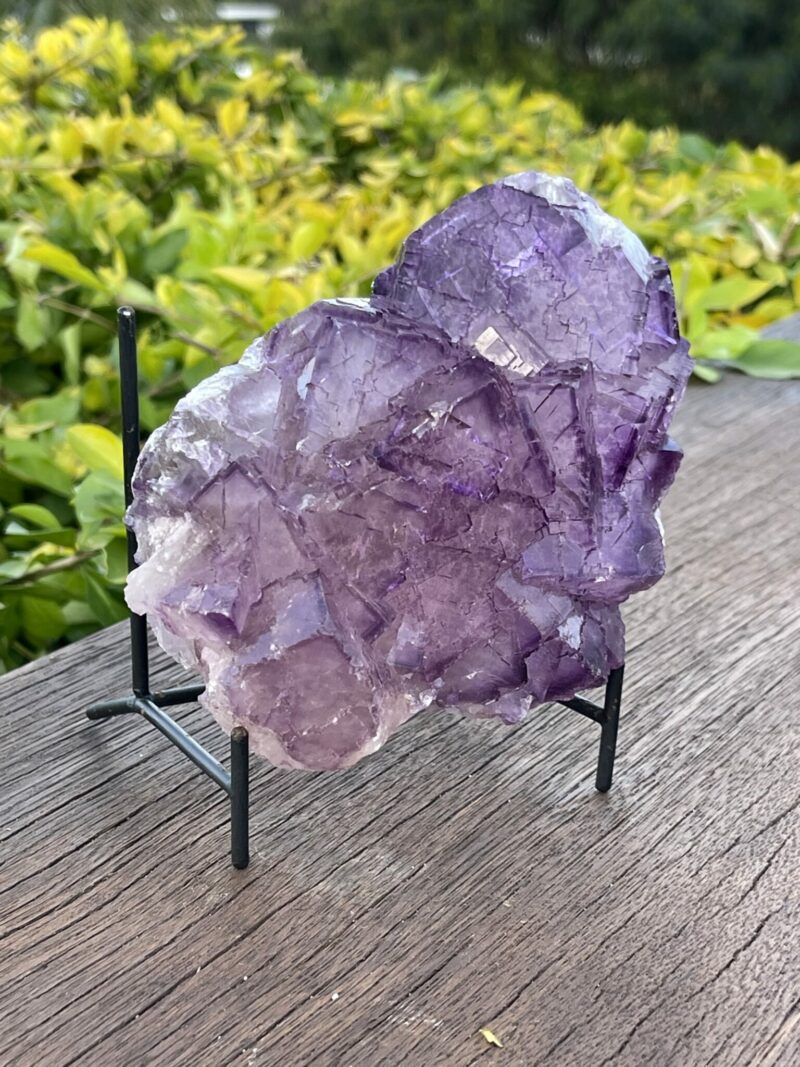 This is Vibrant Purple Fluorite Raw Specimen (1kg)