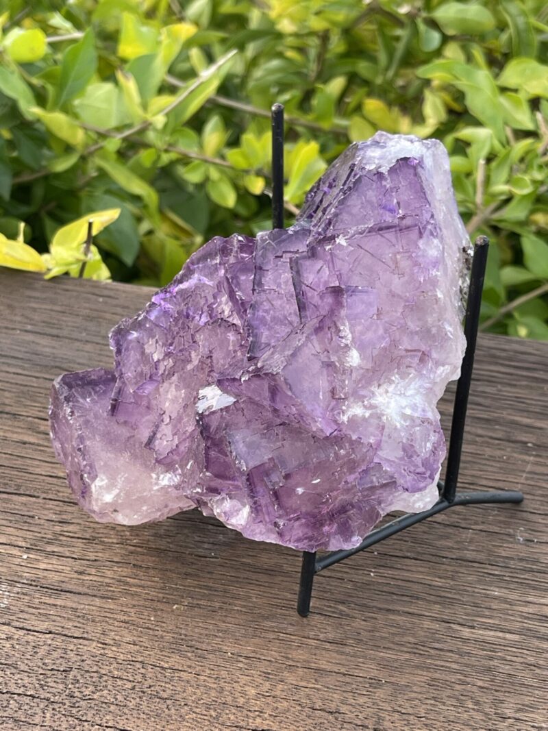 This is Vibrant Purple Fluorite Raw Specimen (1kg)