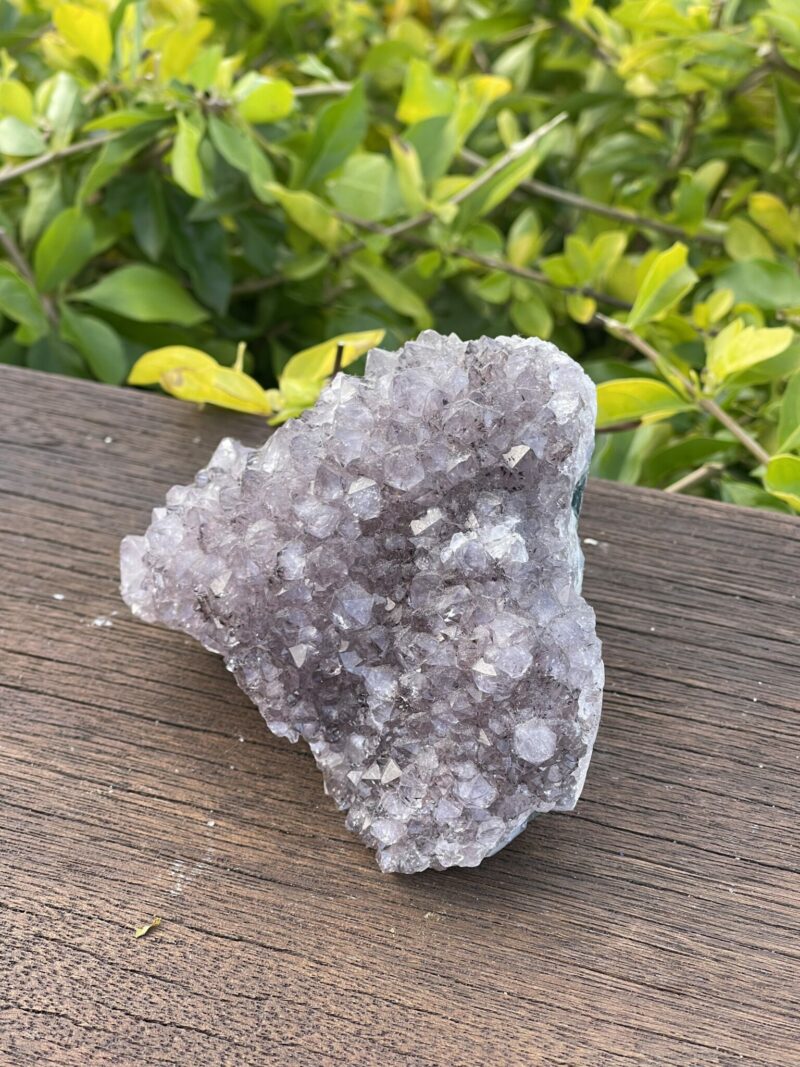 This is Enchanting Black Amethyst Cluster (653g)