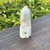 This is Radiant White Calcite Tower (111g)