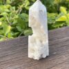 This is Radiant White Calcite Tower (111g)