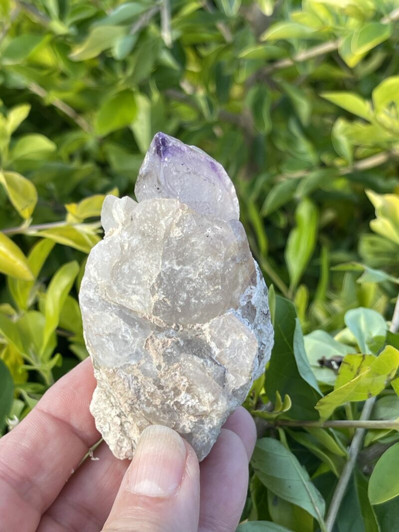 This is Exquisite Zambian Amethyst on Matrix (150g)