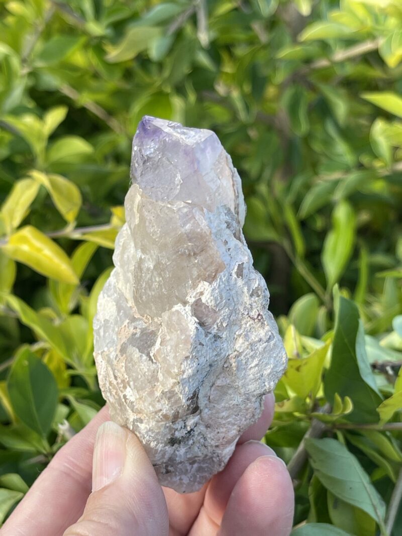 This is Exquisite Zambian Amethyst on Matrix (150g)