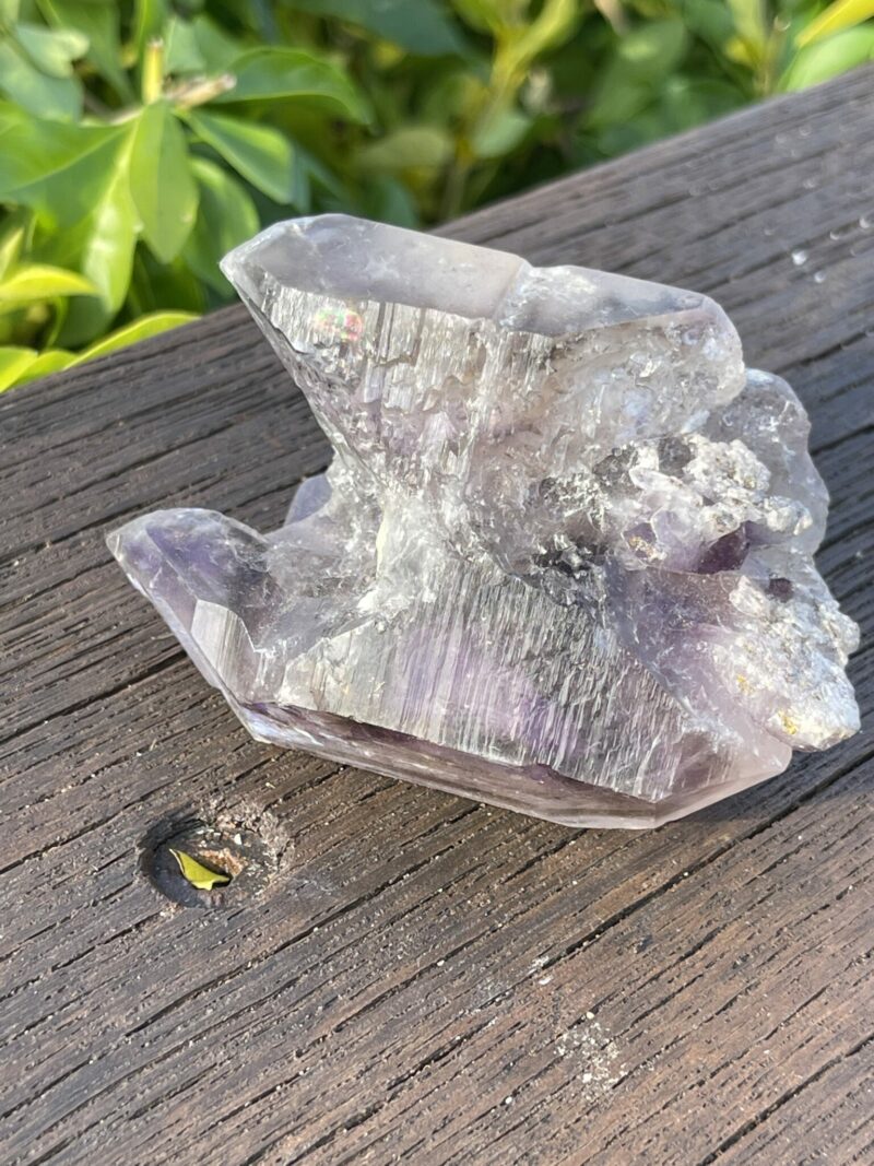 This is Stunning Zambian Amethyst Spaceship Specimen (185g)