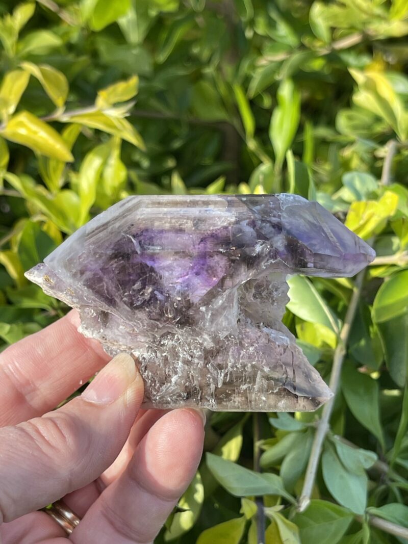 This is Stunning Zambian Amethyst Spaceship Specimen (185g)