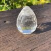 This is Stunning Clear Quartz Faceted Teardrop (127g)